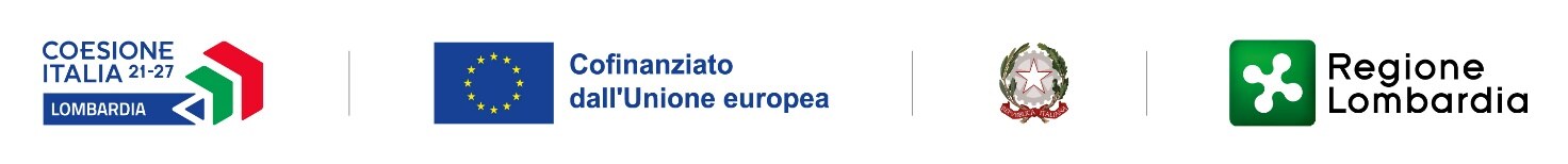 Finanziato con il cofinanziamento dell’Unione europea — Coesione Italia 21-27, Regione Lombardia